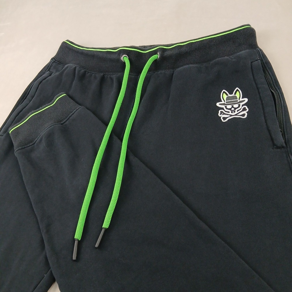 Psycho Bunny Medium Mens Pants Joggers Fleece‎ FLAWS 30x28